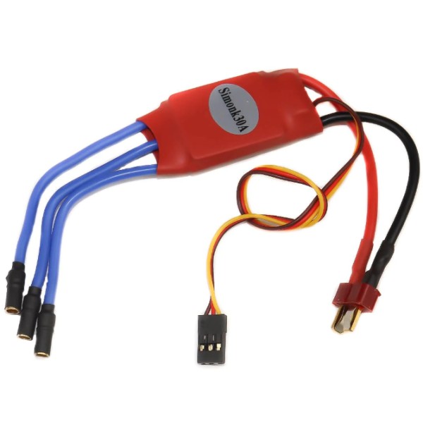 SIMONK 30A BLDC ESC ELECTRONIC SPEED CONTROLLER WITH CONNECTORS